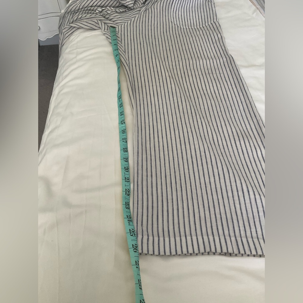Just Living Black and White Striped Pants - Picture 3 of 8